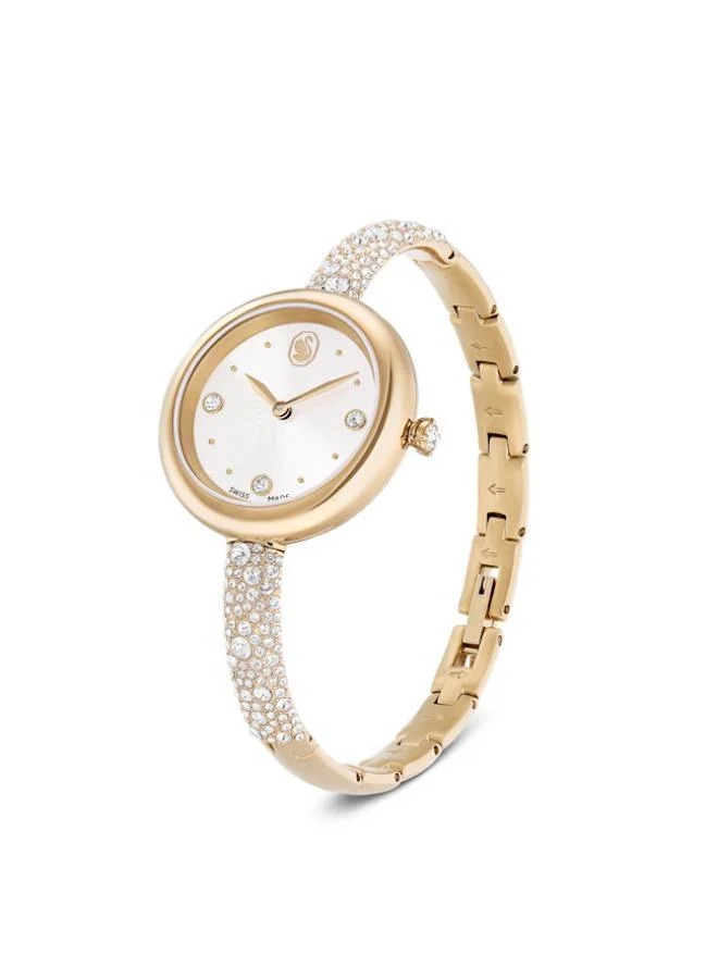 SWAROVSKI Sublima PCG Plated Stainless Steel White Dial Analog Watch